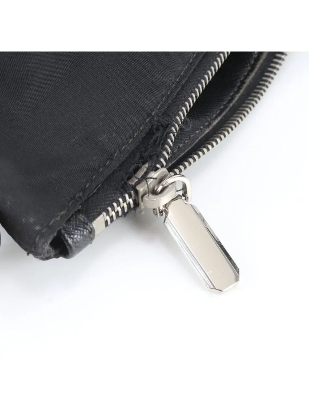 Prada Tessuto Nylon Triangle Logo Skull Leather 2-Way Shoulder Bag Crossbody